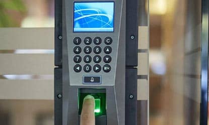 CCTV Keypad Entry